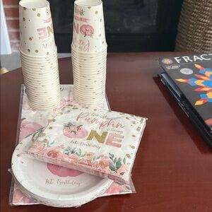 NWT 1st birthday set party